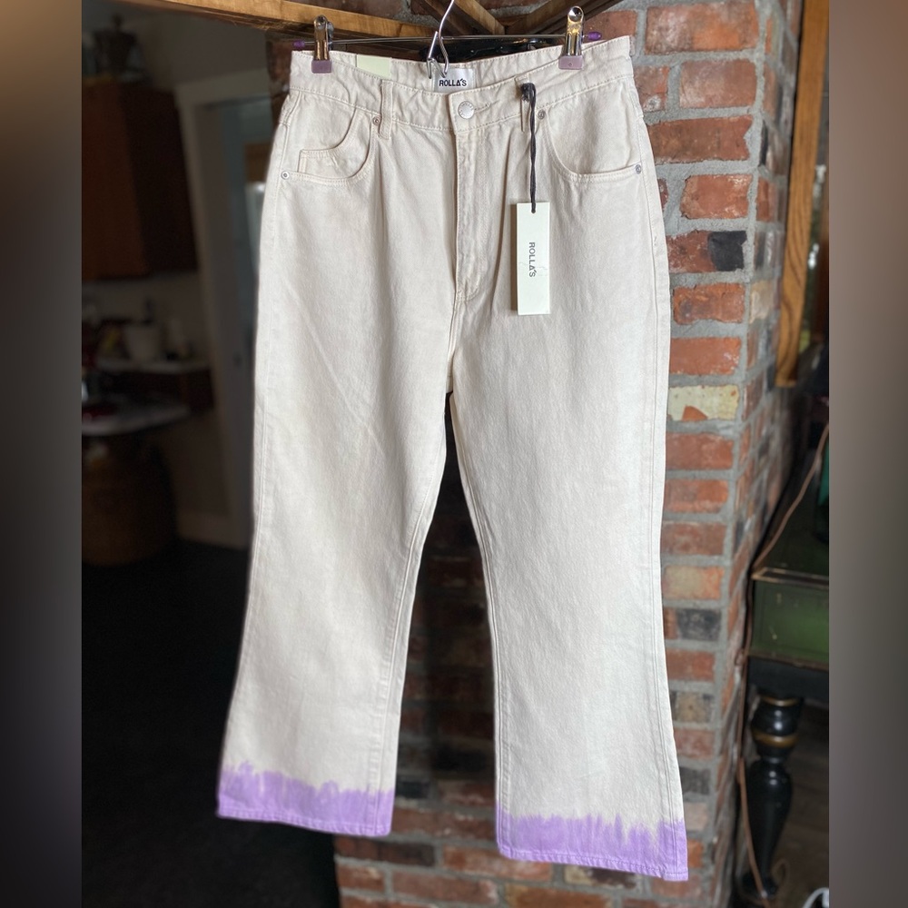 Rolla’s Dusters Bootcut Crop